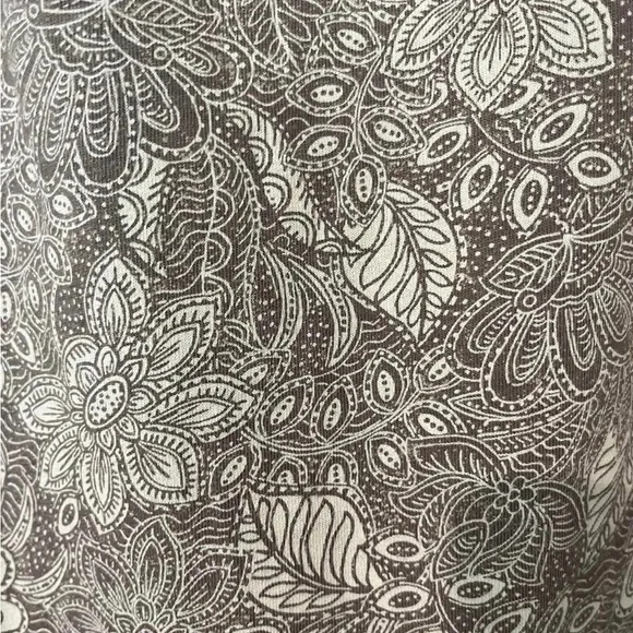 J JILL FLORAL PRINTED TUNIC SIZE MEDIUM. TAN/CREAM NWT! - Picture 6 of 6